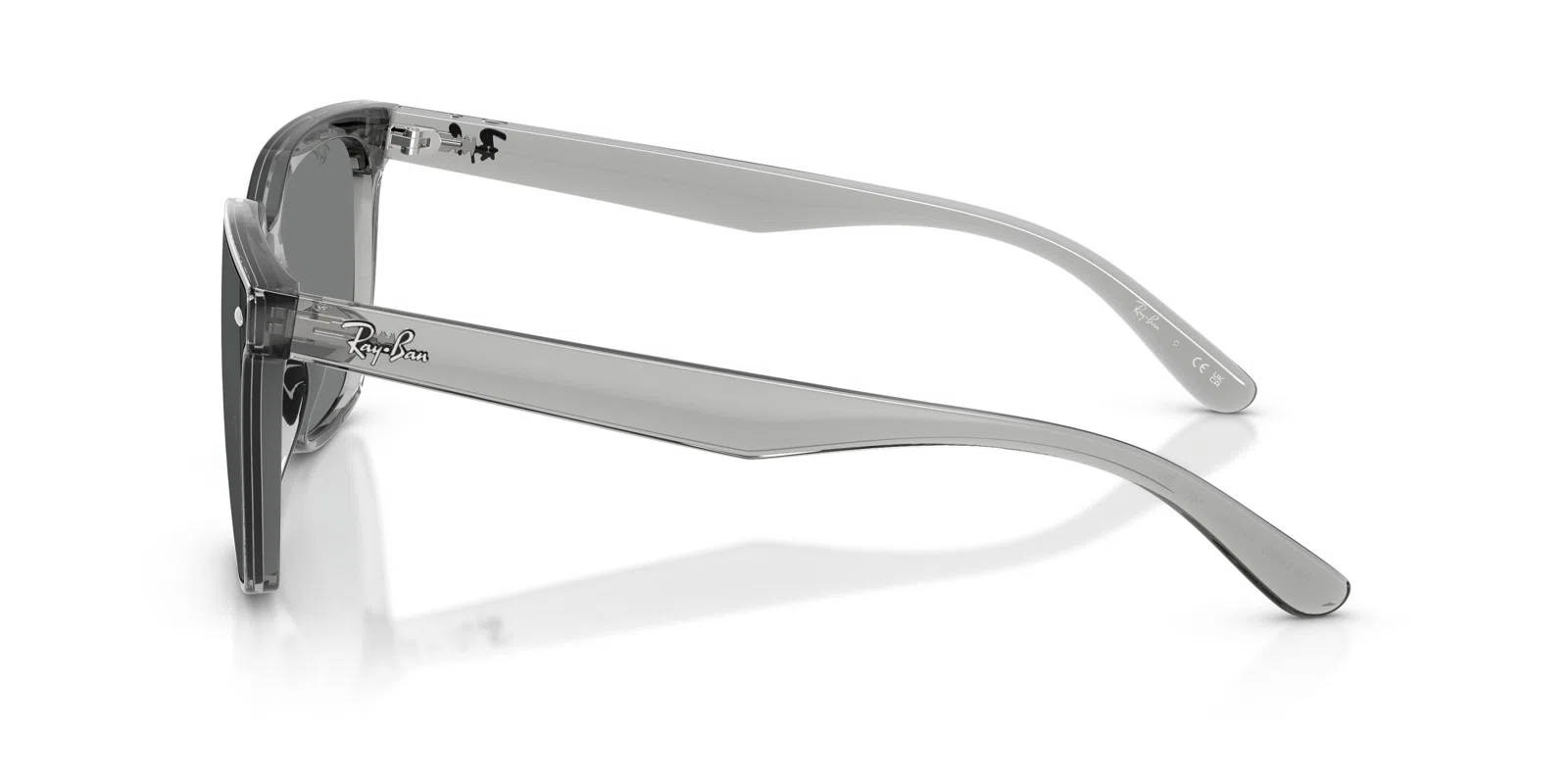 Ray-Ban 4466D Sunglasses - Transparent Grey - view 6
